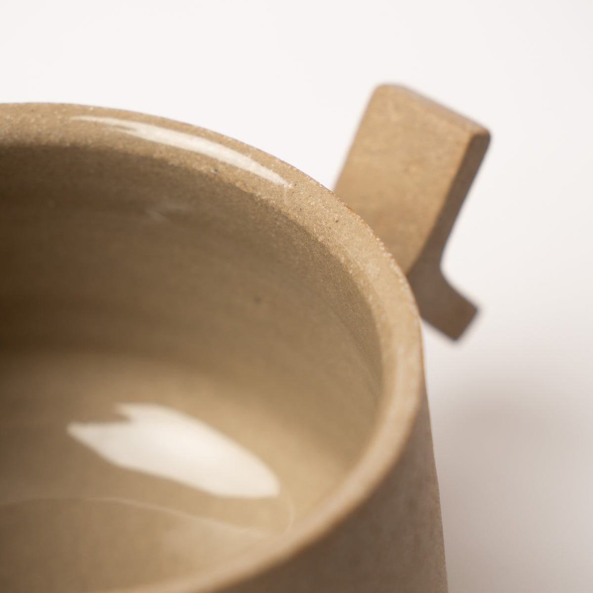 Y Handle Cup | Tan