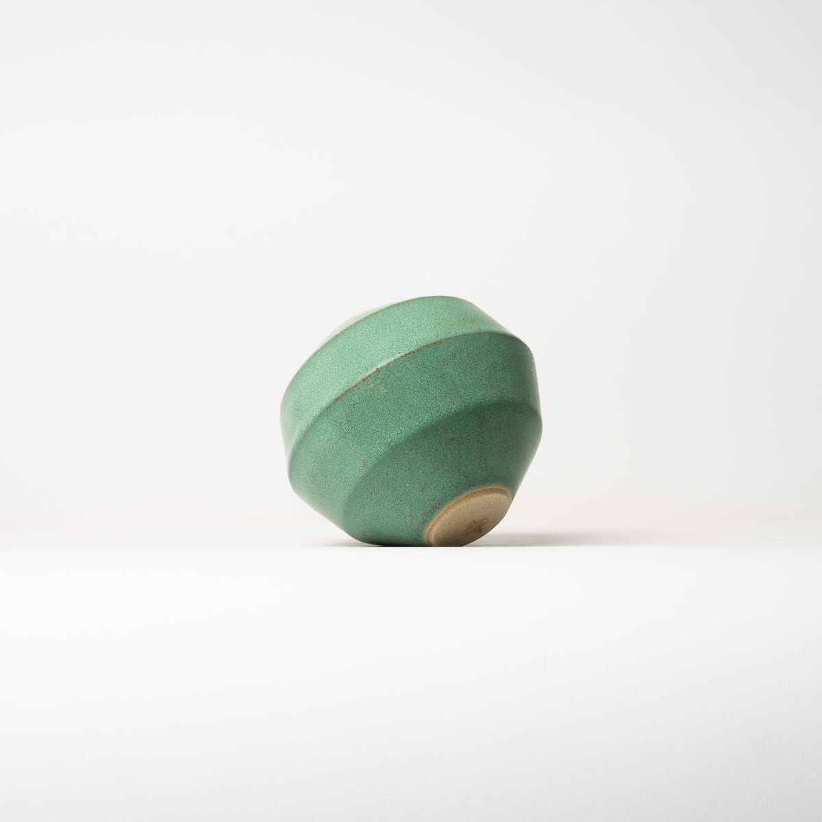 Green Faceted Orb | Small