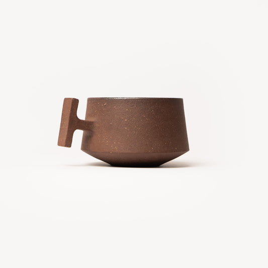 T Handle Cup | Brown