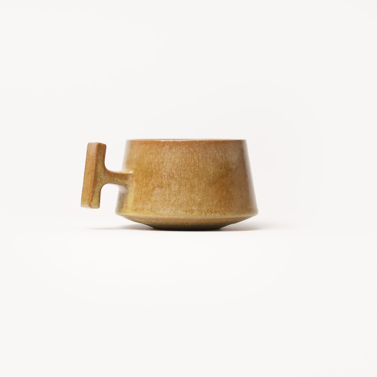 T Handle Cup | Brown/Green