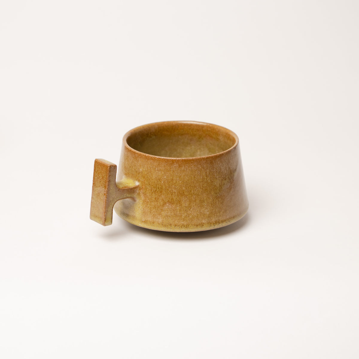 T Handle Cup | Brown/Green