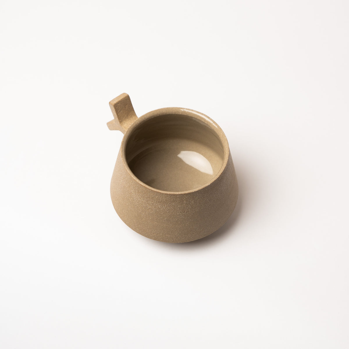 Y Handle Cup | Tan