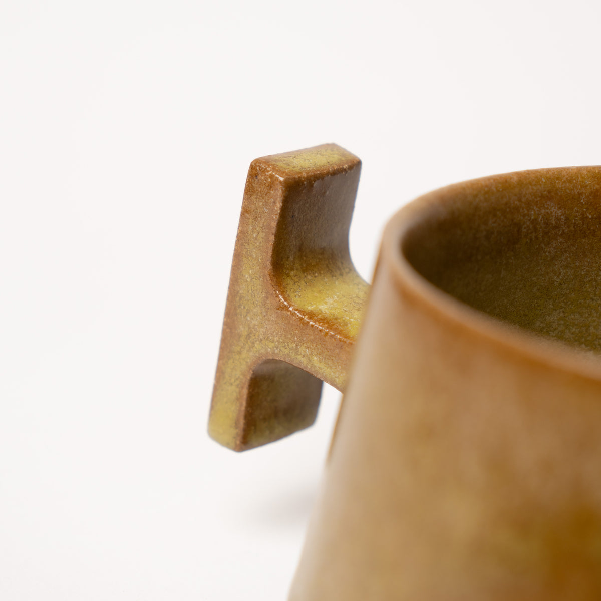 T Handle Cup | Brown/Green