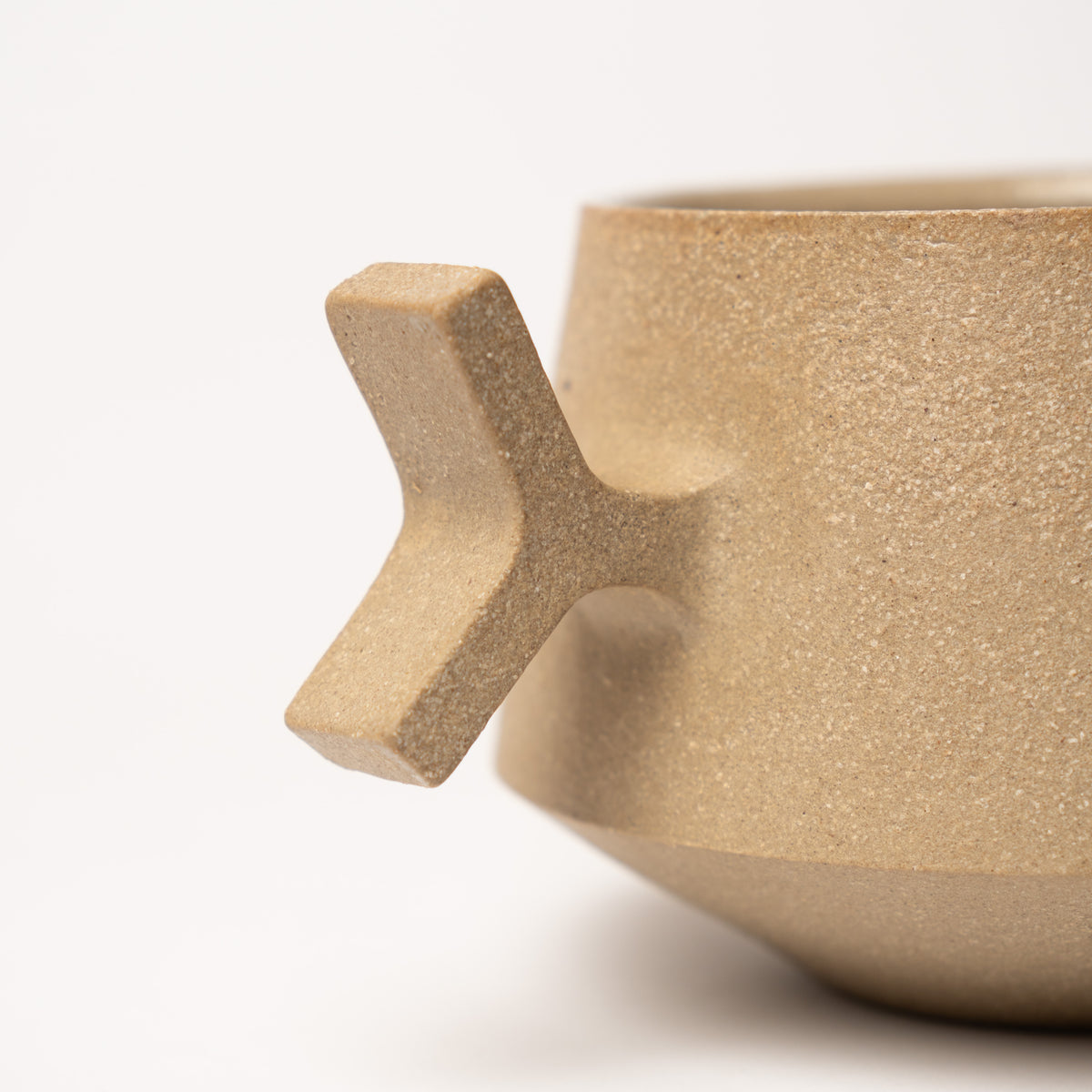 Y Handle Cup | Tan